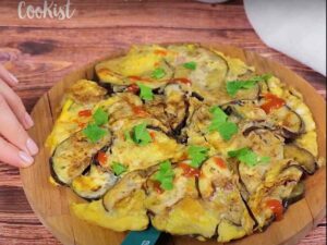 frittata di melanzane