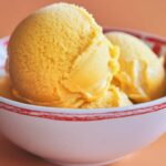 coppetta di gelato al mango