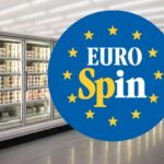 gelato nel frigo e logo eurospin