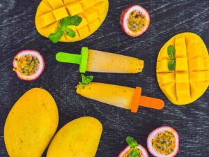 ghiaccioli al mango