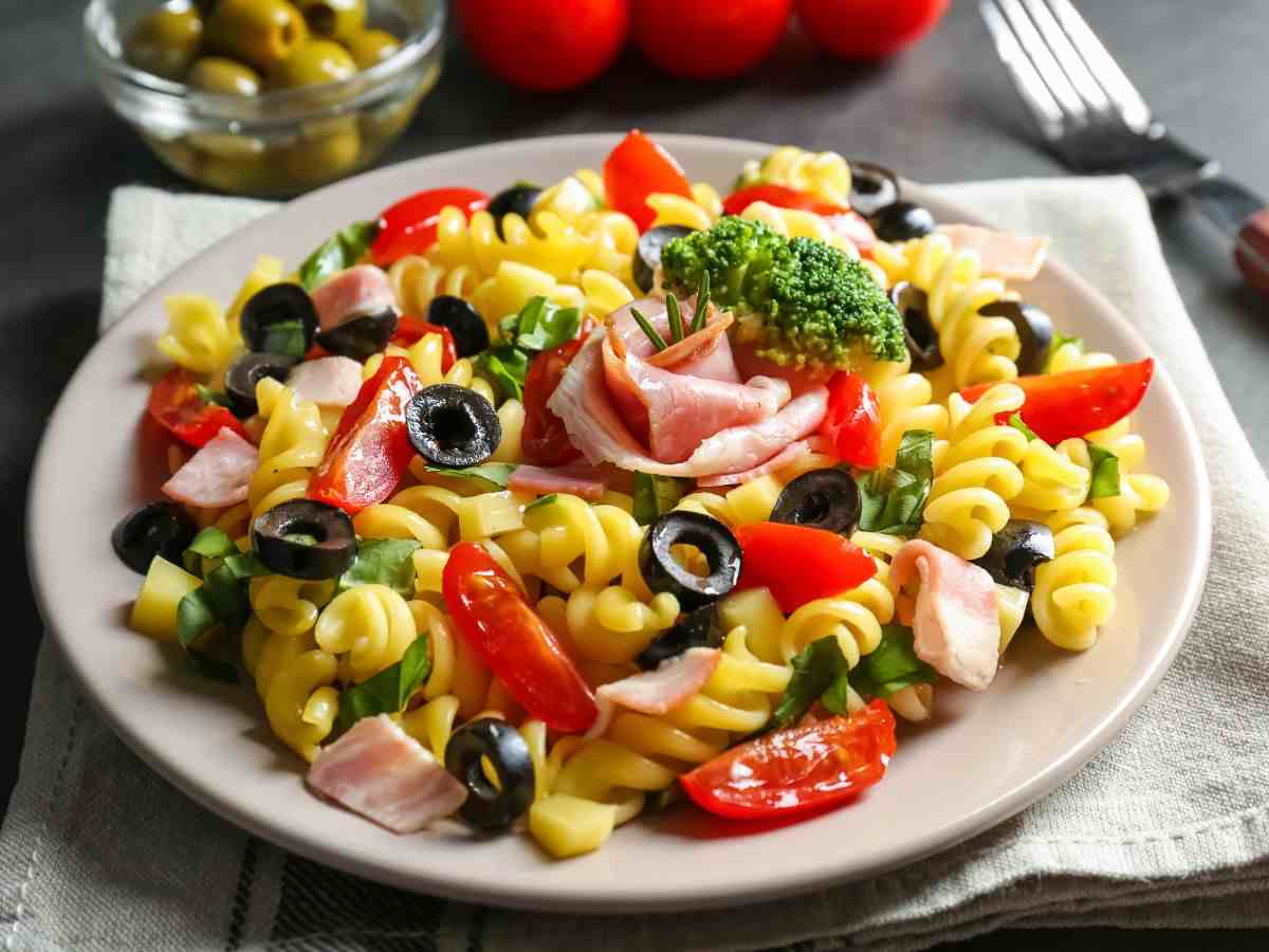 insalata di pasta fredda
