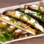 melanzane grigliate con salsa yogurt