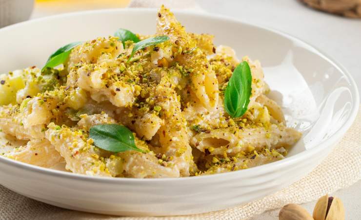 pasta con pistacchio