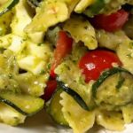 pasta con pesto di zucchine
