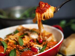 tagliatelle al sugo