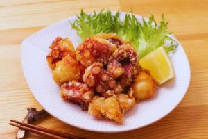 pepite di polpo fritto