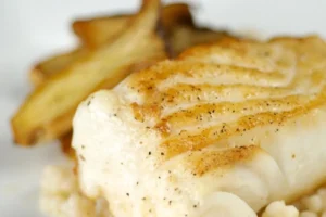 Pesce con crosticina croccante e patate