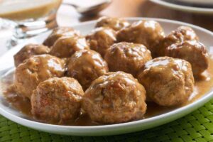 piatti con le polpette