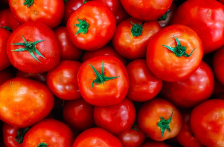 vari pomodori sparsi