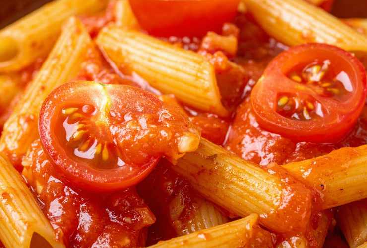 penne con i pomodorini