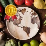cibo e mappamondo