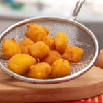 Bocconcini di crema fritta cotti