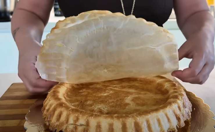 una torta rovesciata