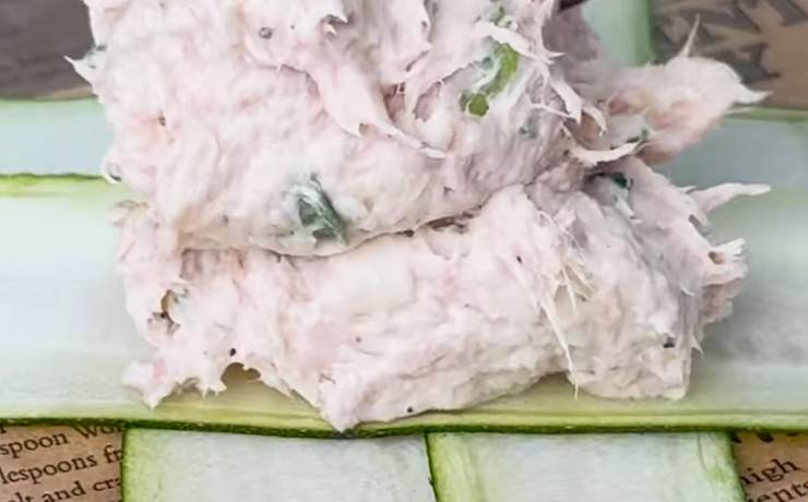 zucchine fettine con farcia 