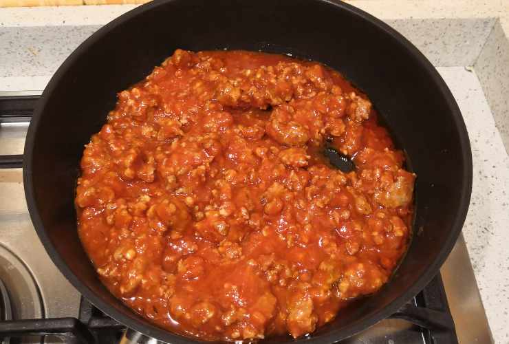 padella con ragù di pesce