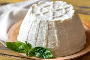 ricotta con basilico