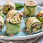 rotolini di cetrioli farciti
