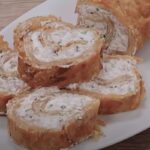 un rotolo di patate col formaggio