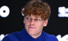 jannik sinner in primo piano