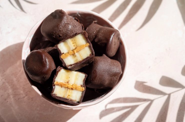 dolcetti alle banane e cioccolato