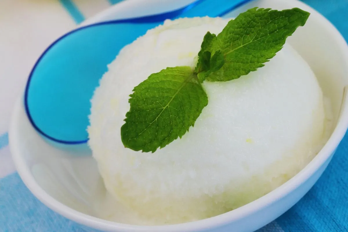 coppetta di sorbetto