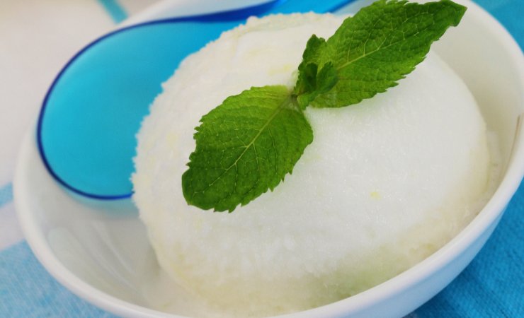 coppetta di sorbetto