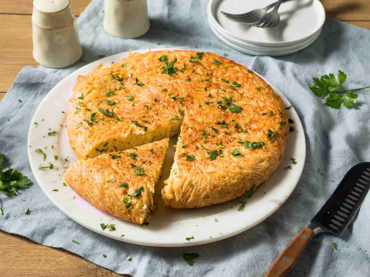 frittata di spaghetti