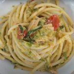 spaghetti con tonno e zucchine