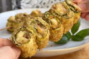 spiedini di zucchine