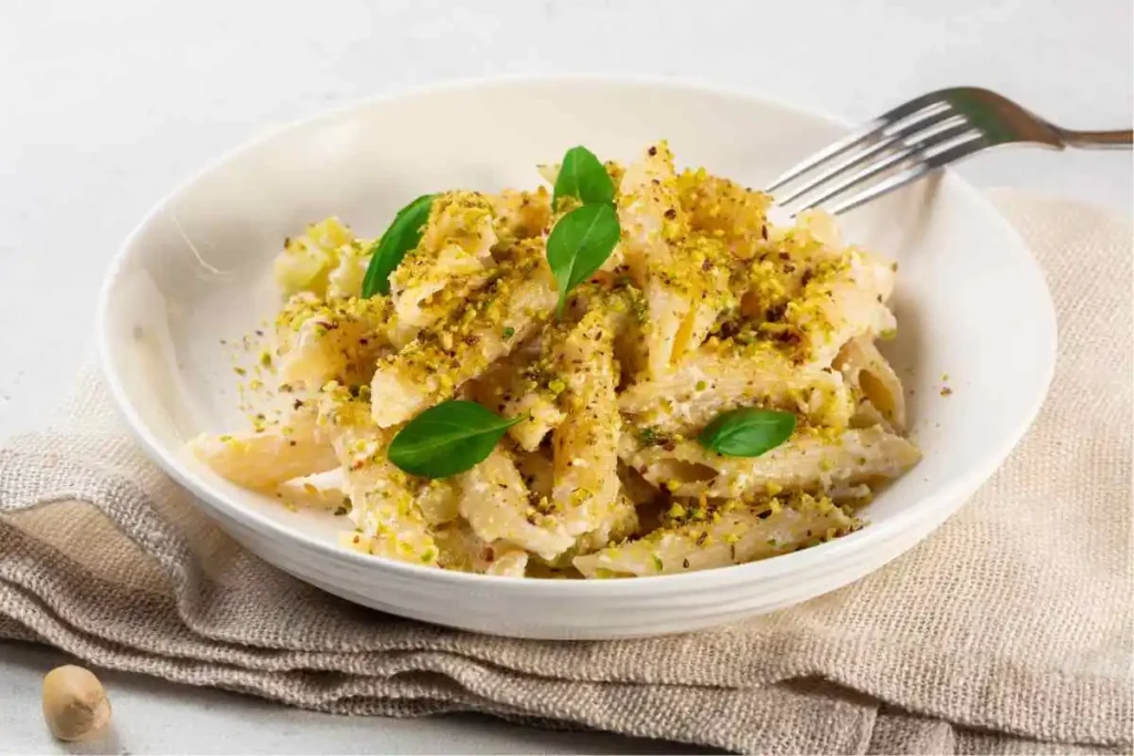 pasta con pistacchio