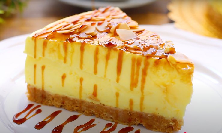 fetta di torta fredda