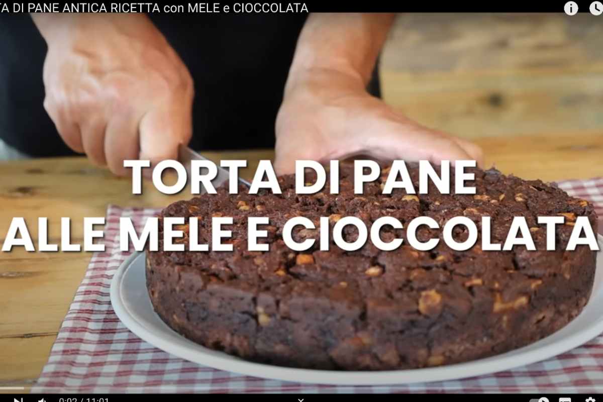 torta di pane e mele