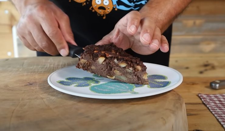 fetta di torta di pane