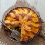 torta alle pesche