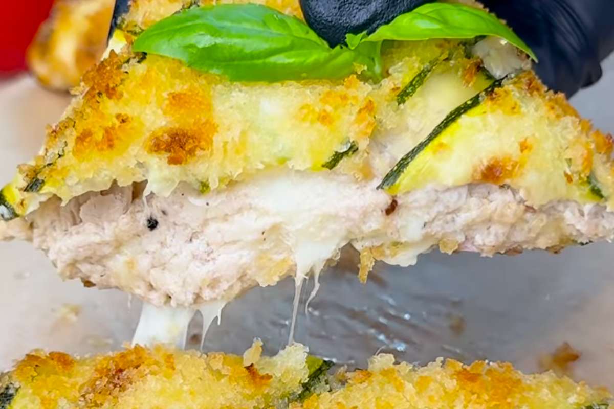 fagottini di zucchine filanti
