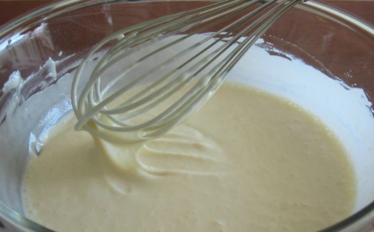pastella per fritti con frusta