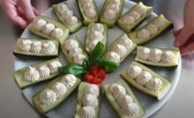 zucchine con mousse di tonno dentro