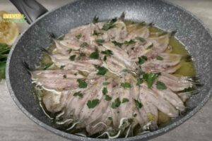 alici in padella al profumo di limone
