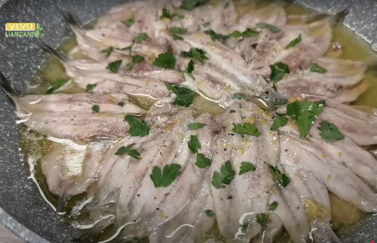 alici al limone in padella