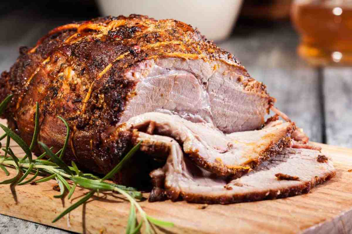 arrosto intero tagliato