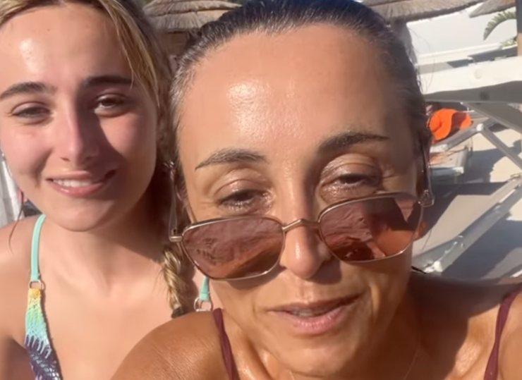 benedetta parodi con occhiali da sole