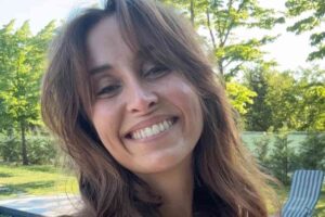 Benedetta Parodi che sorride