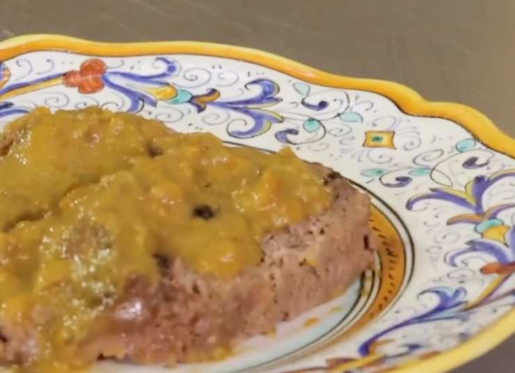 brasato alla birra in un piatto