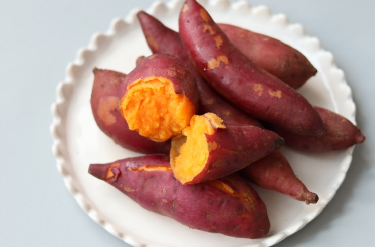 patate dolci cotte