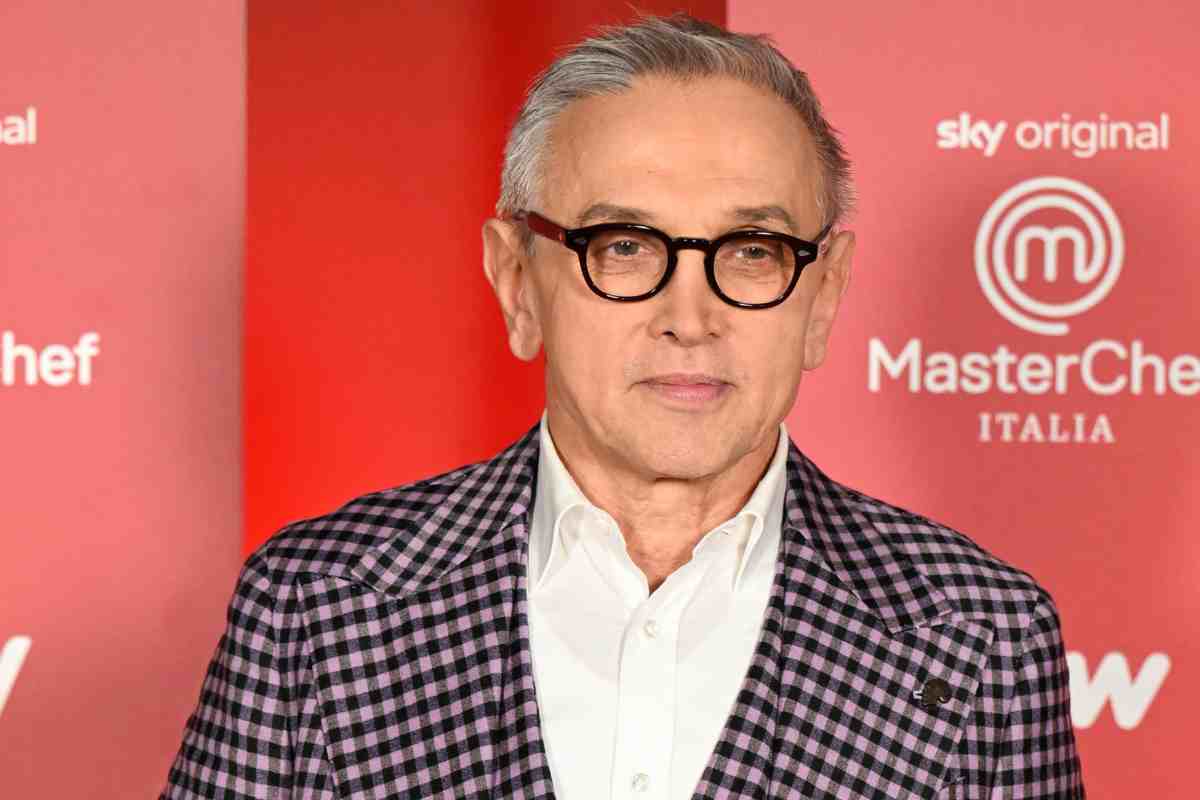 Bruno Barbieri con gli occhiali