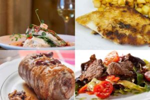 due ricette di pesce e due di carne