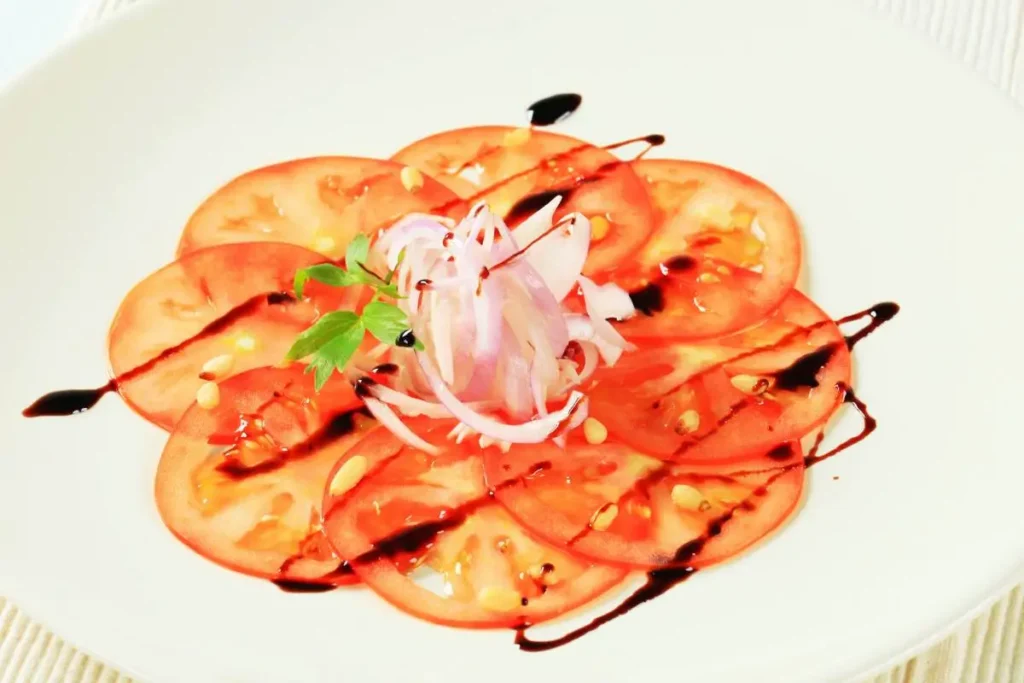 carpaccio di pomodori