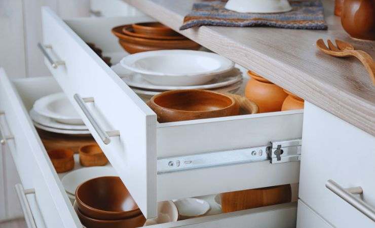 cassetti della cucina 
