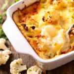 teglia di cavolfiore gratinato al forno