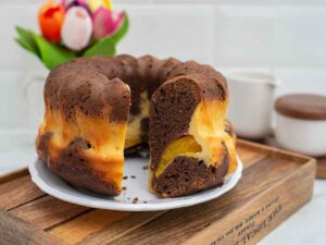ciambellone al cacao e panna